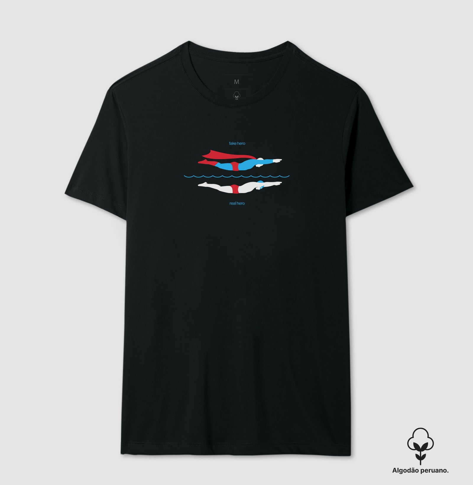 Camiseta Algodão Peruano - Hero