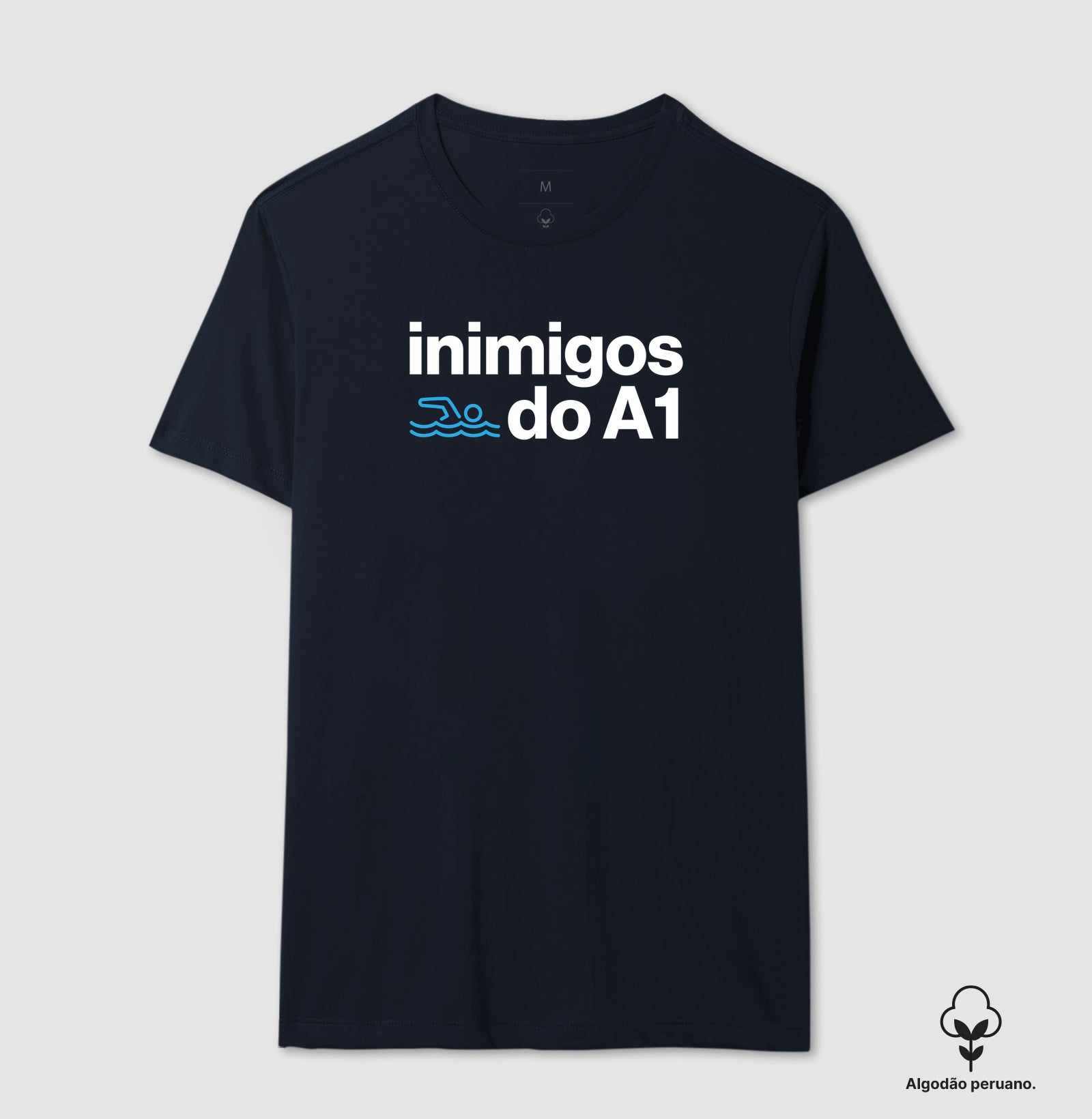 Camiseta Algodão Peruano - Inimigos do A1