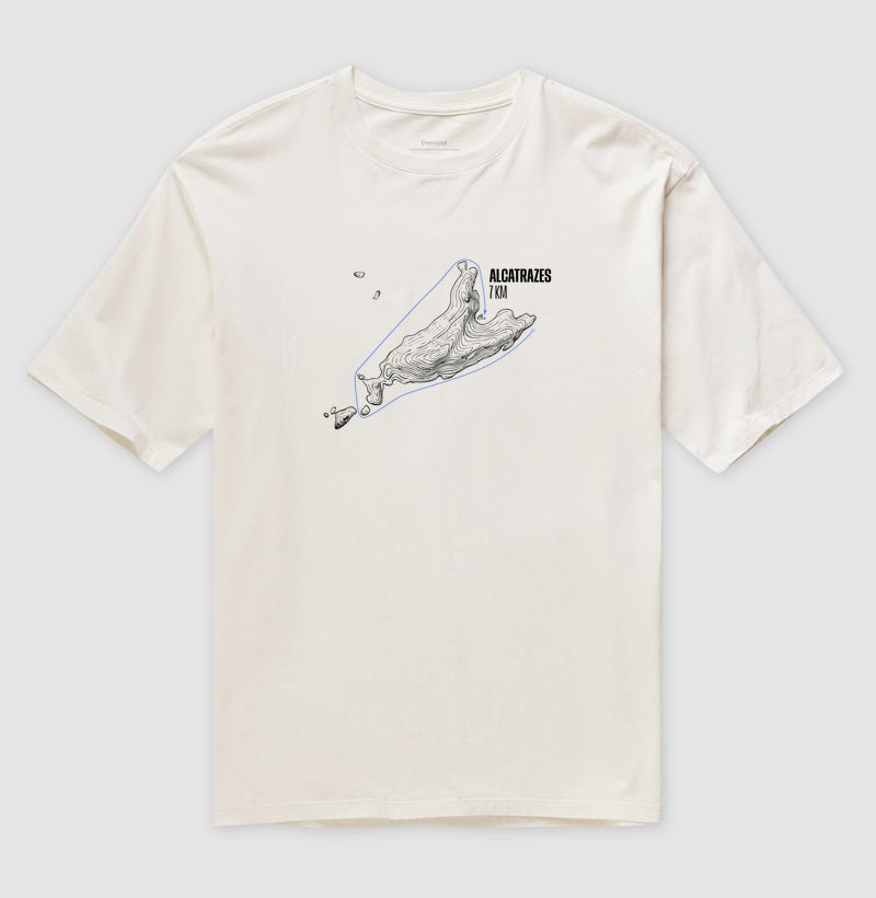 Camiseta Oversized - Alcatrazes 7k