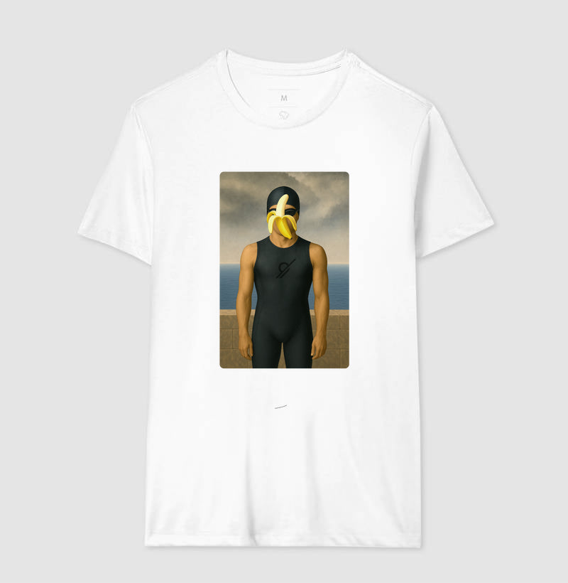 Camiseta - The Son Of Man - Banana