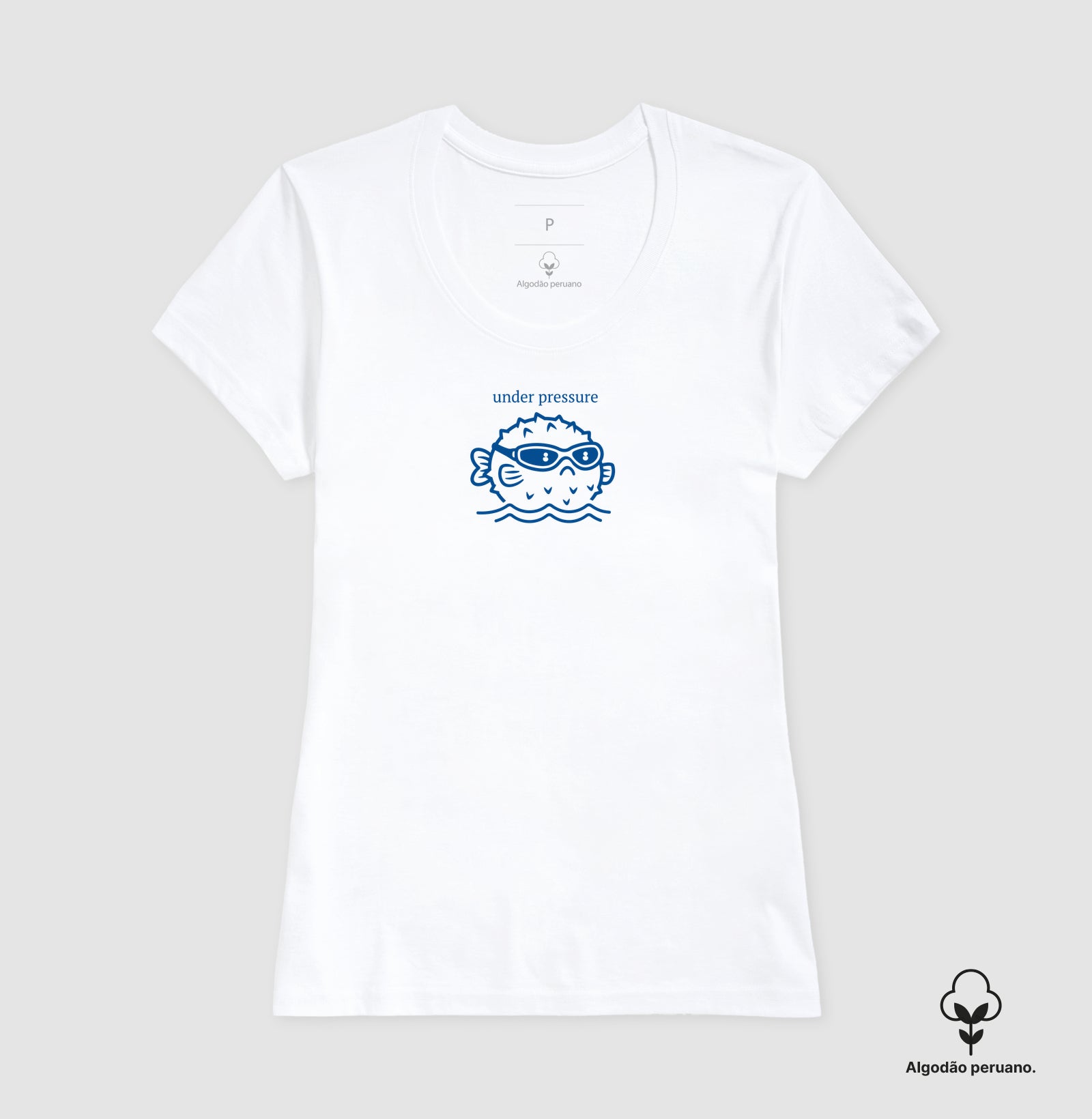 Camiseta Algodão Peruano - Under Pressure