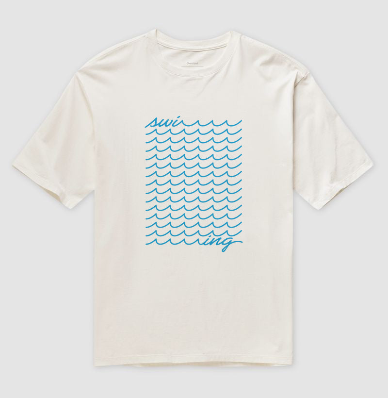 Camiseta Oversized - Swim...ming