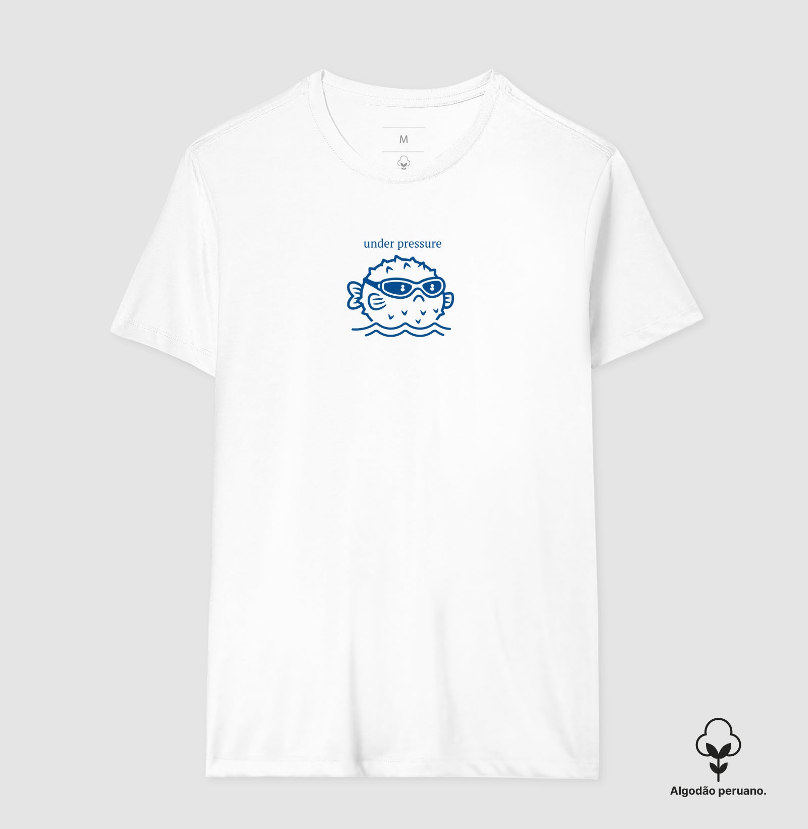 Camiseta Algodão Peruano - Under Pressure