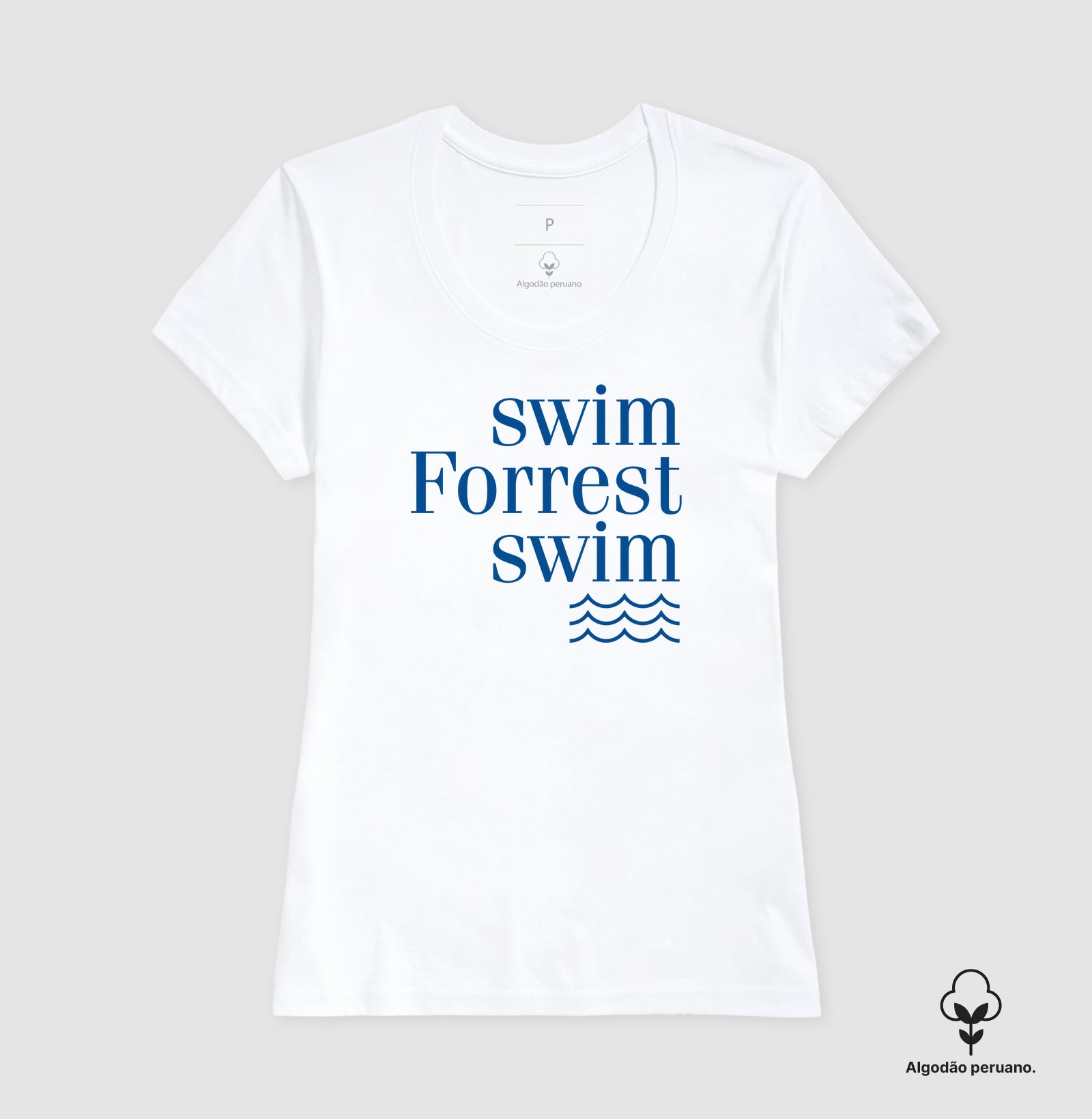 Camiseta Algodão Peruano - Swim Forest Swim