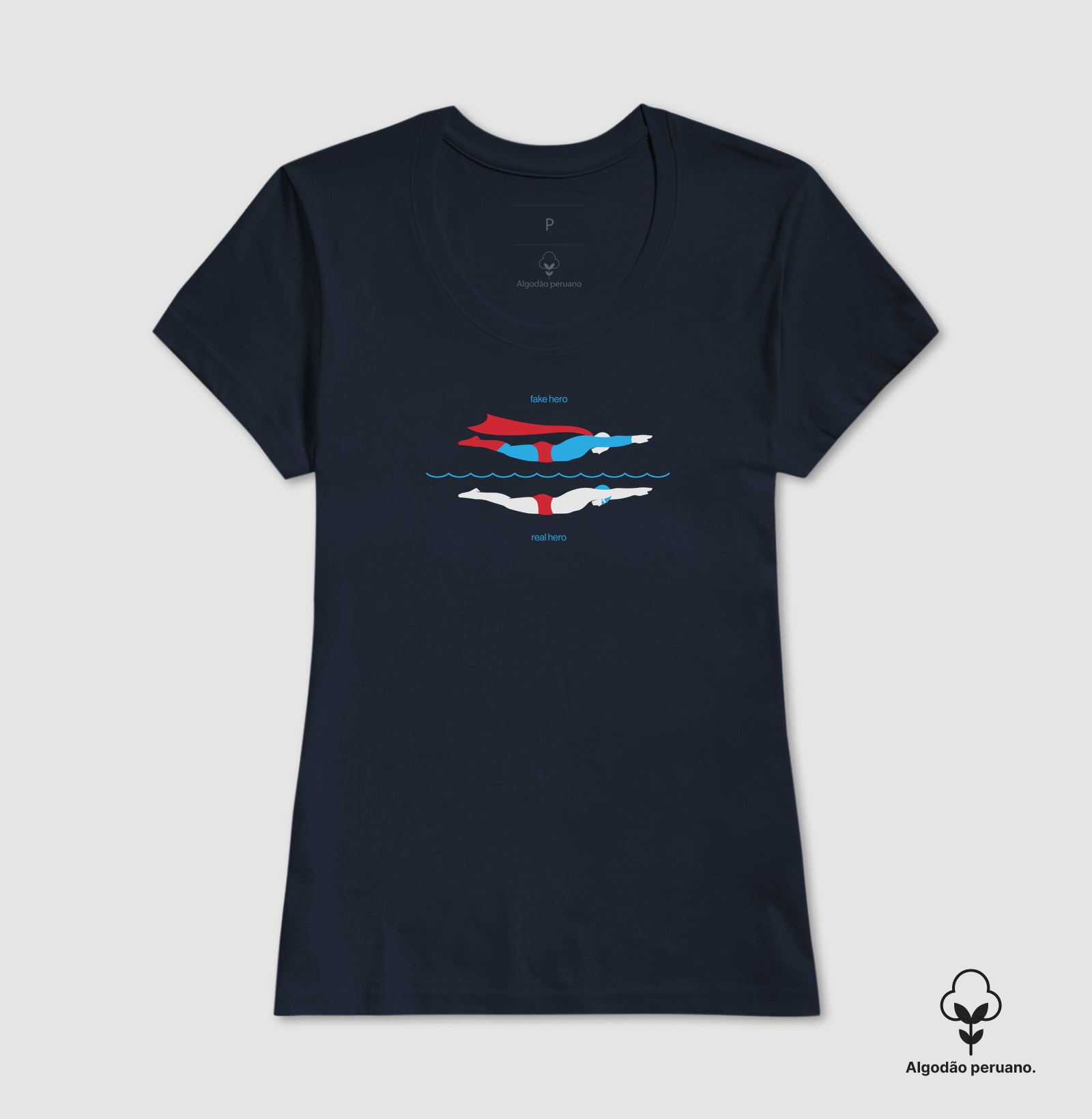 Camiseta Algodão Peruano - Hero