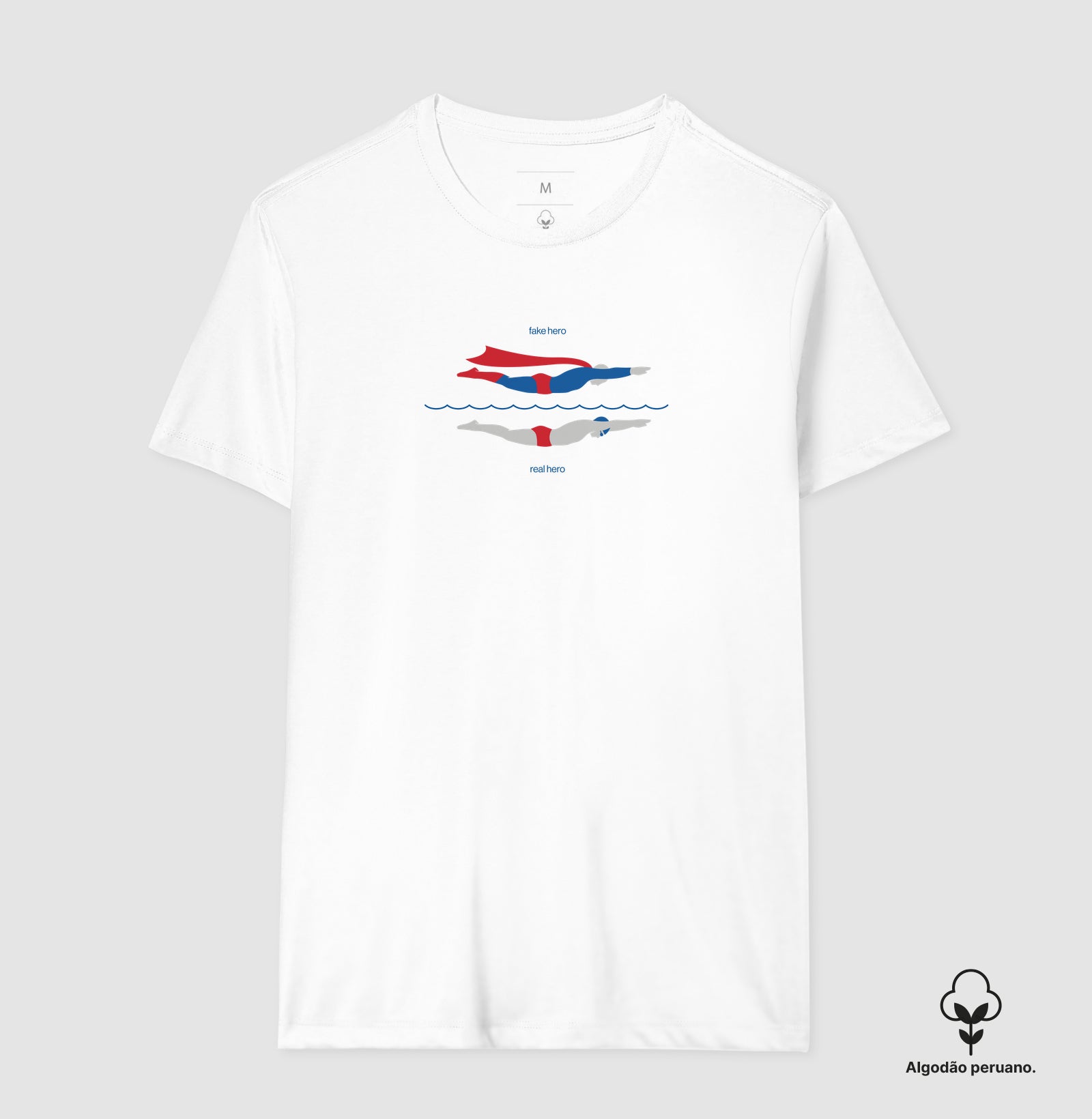 Camiseta Algodão Peruano - Hero