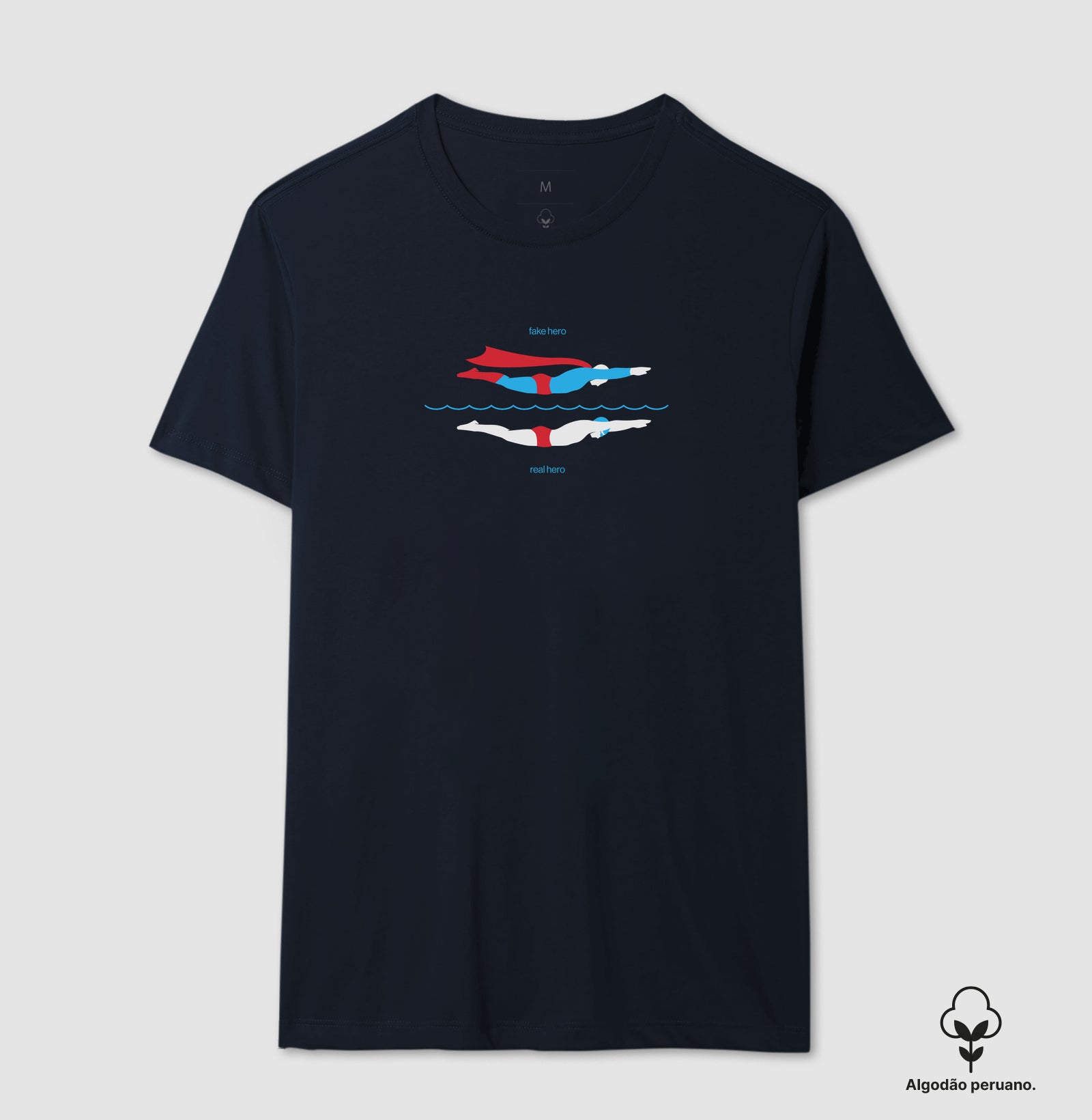 Camiseta Algodão Peruano - Hero