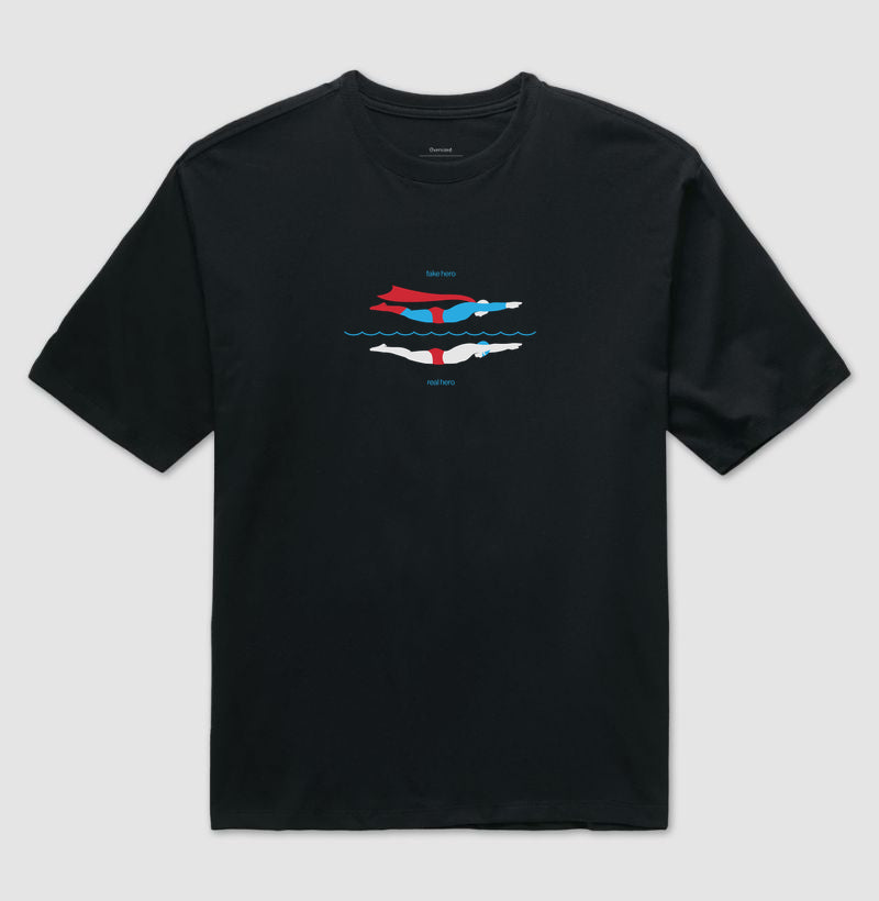 Camiseta Oversized - Hero