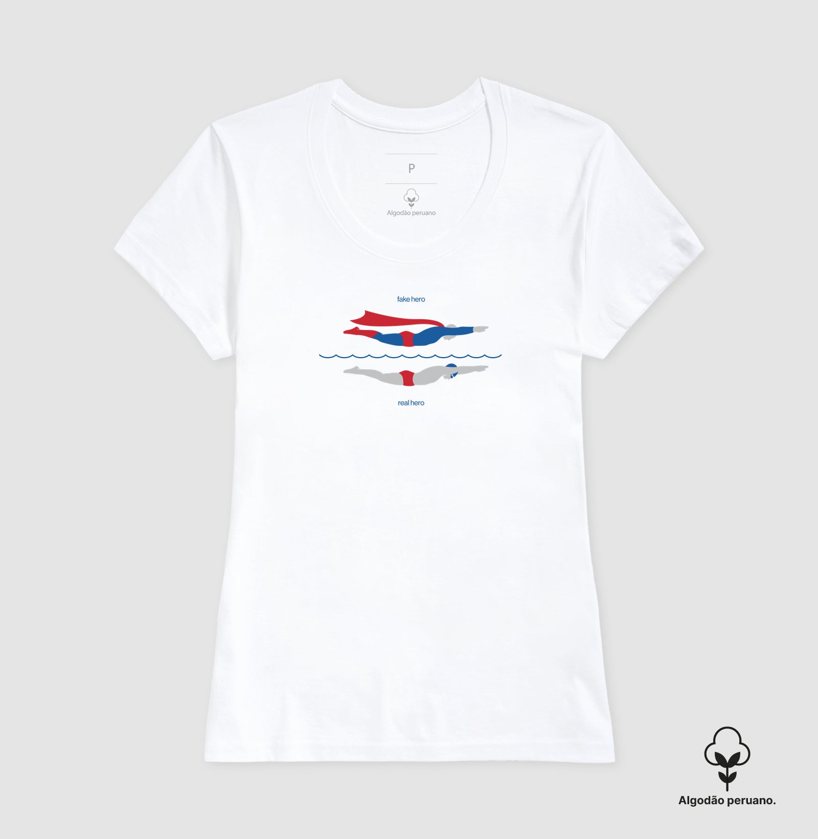 Camiseta Algodão Peruano - Hero