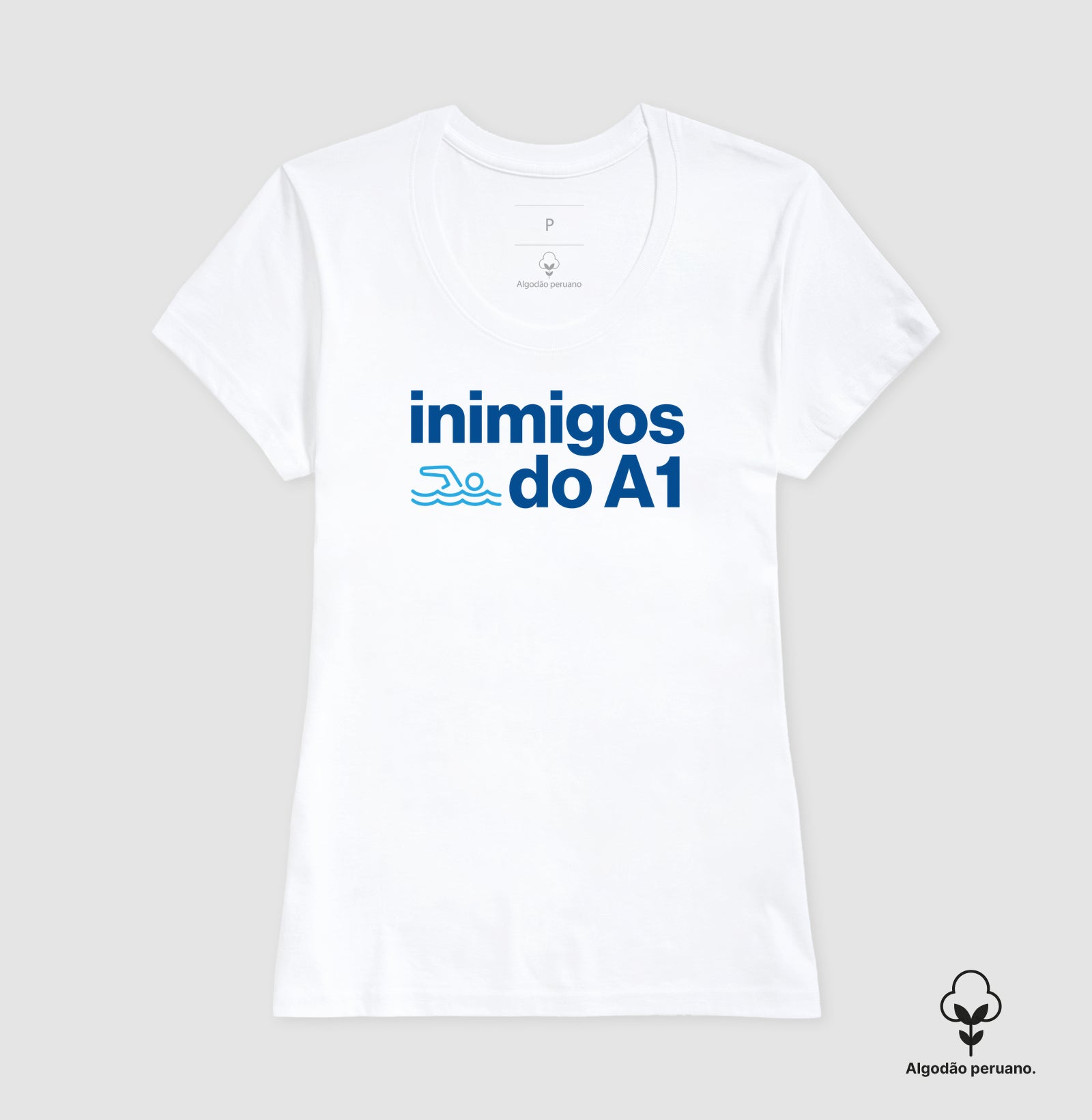 Camiseta Algodão Peruano - Inimigos do A1