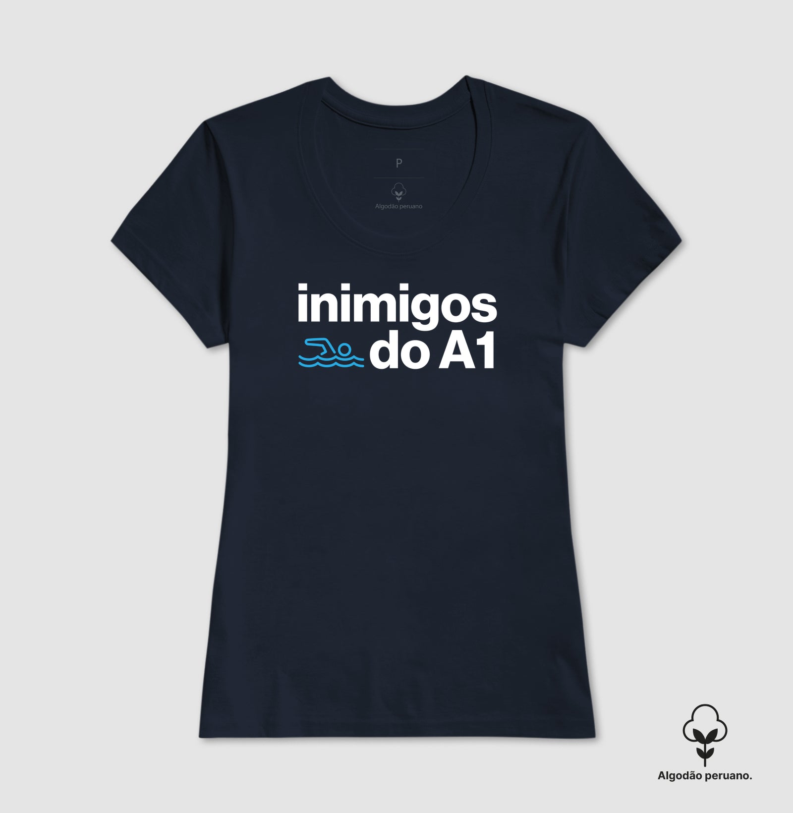 Camiseta Algodão Peruano - Inimigos do A1