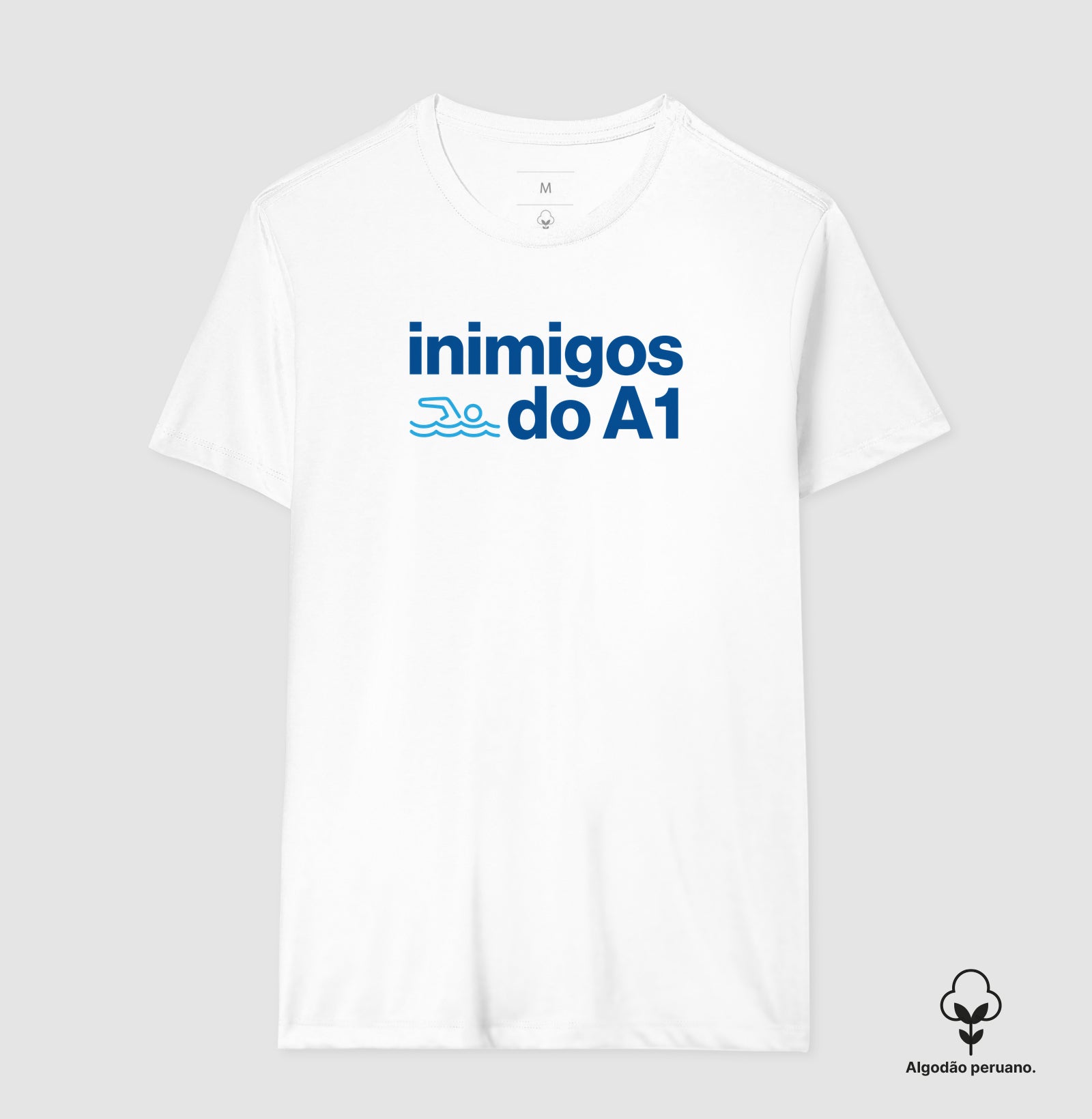 Camiseta Algodão Peruano - Inimigos do A1