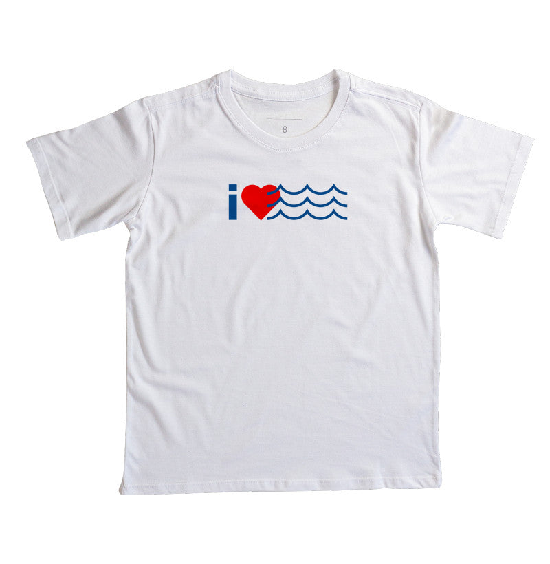 Camiseta Infantil - I Love Water