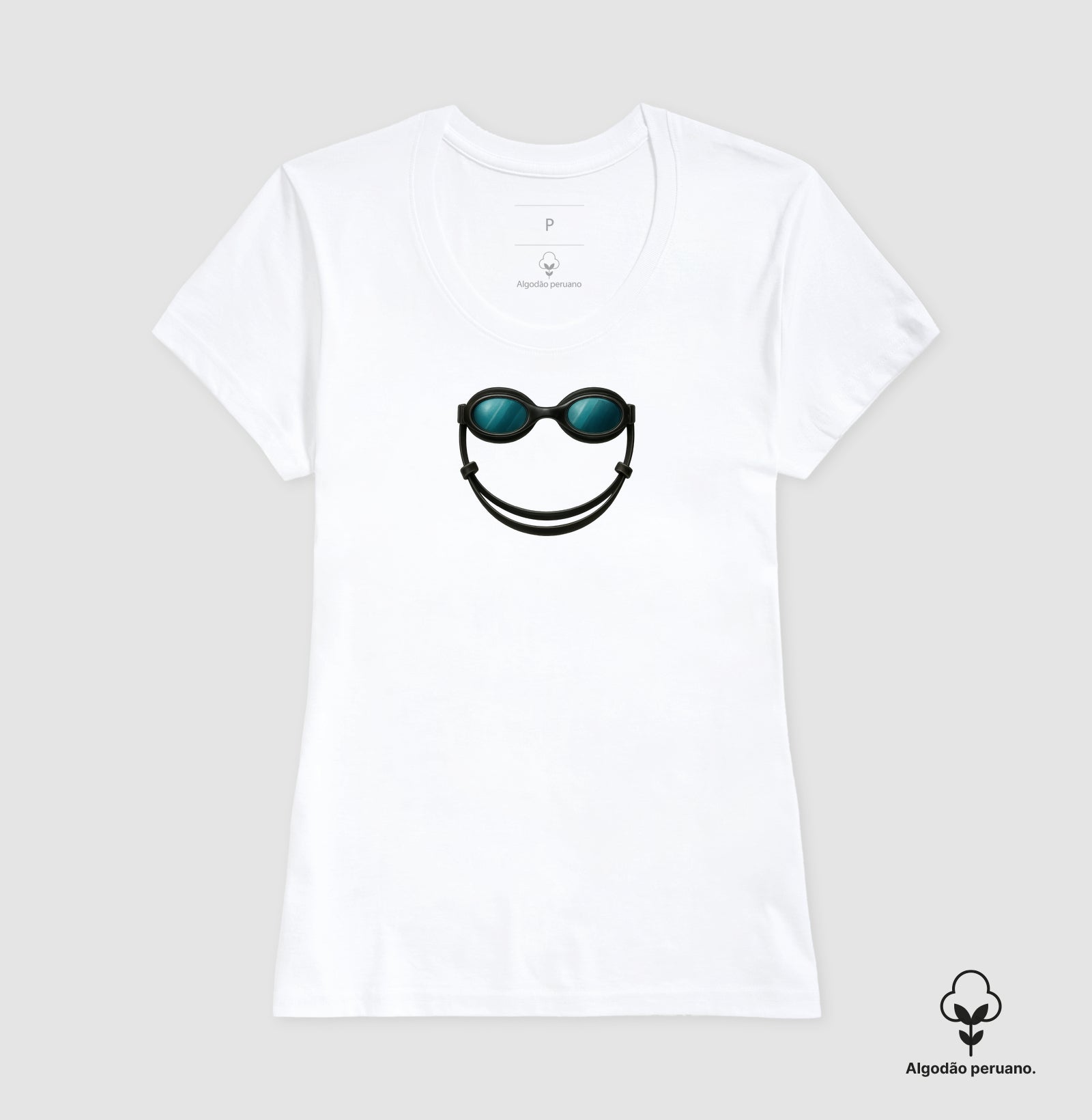 Camiseta Algodão Peruano - Smile