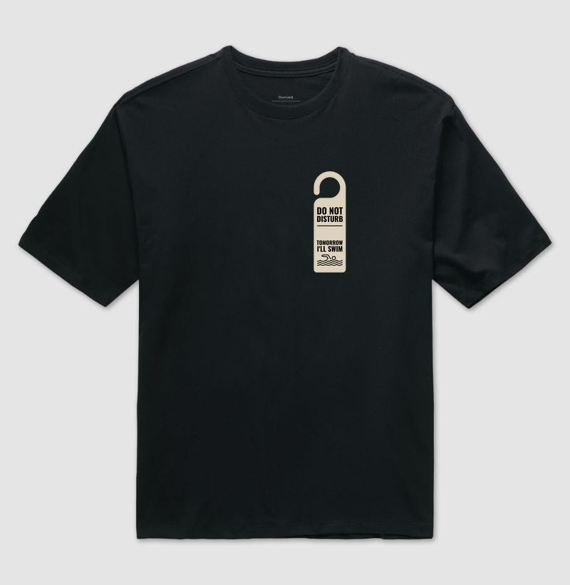 Camiseta Oversized - Do Not Disturb