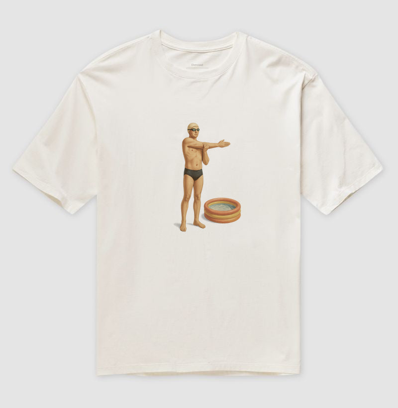 Camiseta Oversized - Alongando