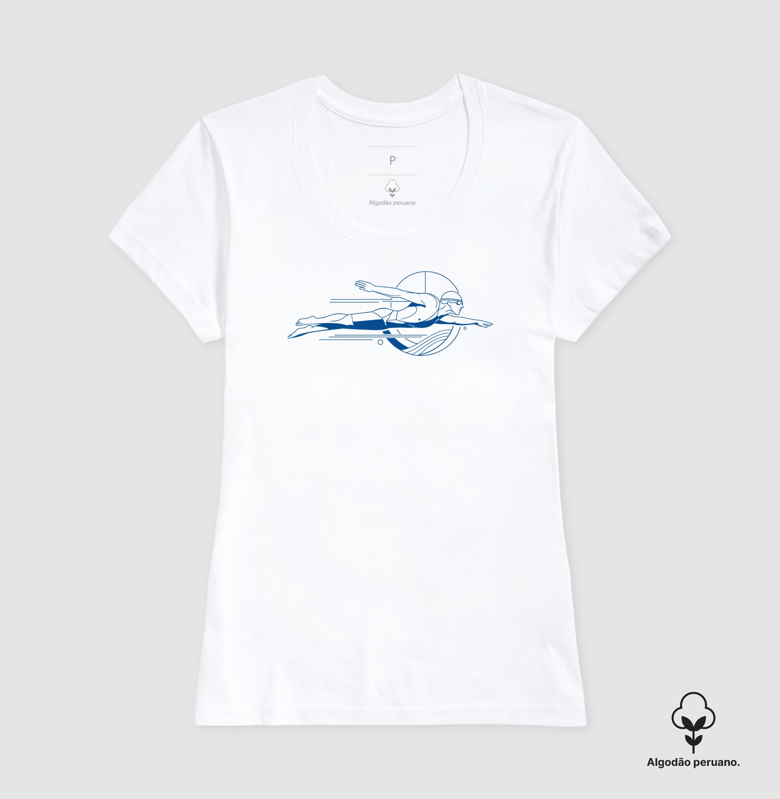 Camiseta Algodão Peruano - Bauhaus