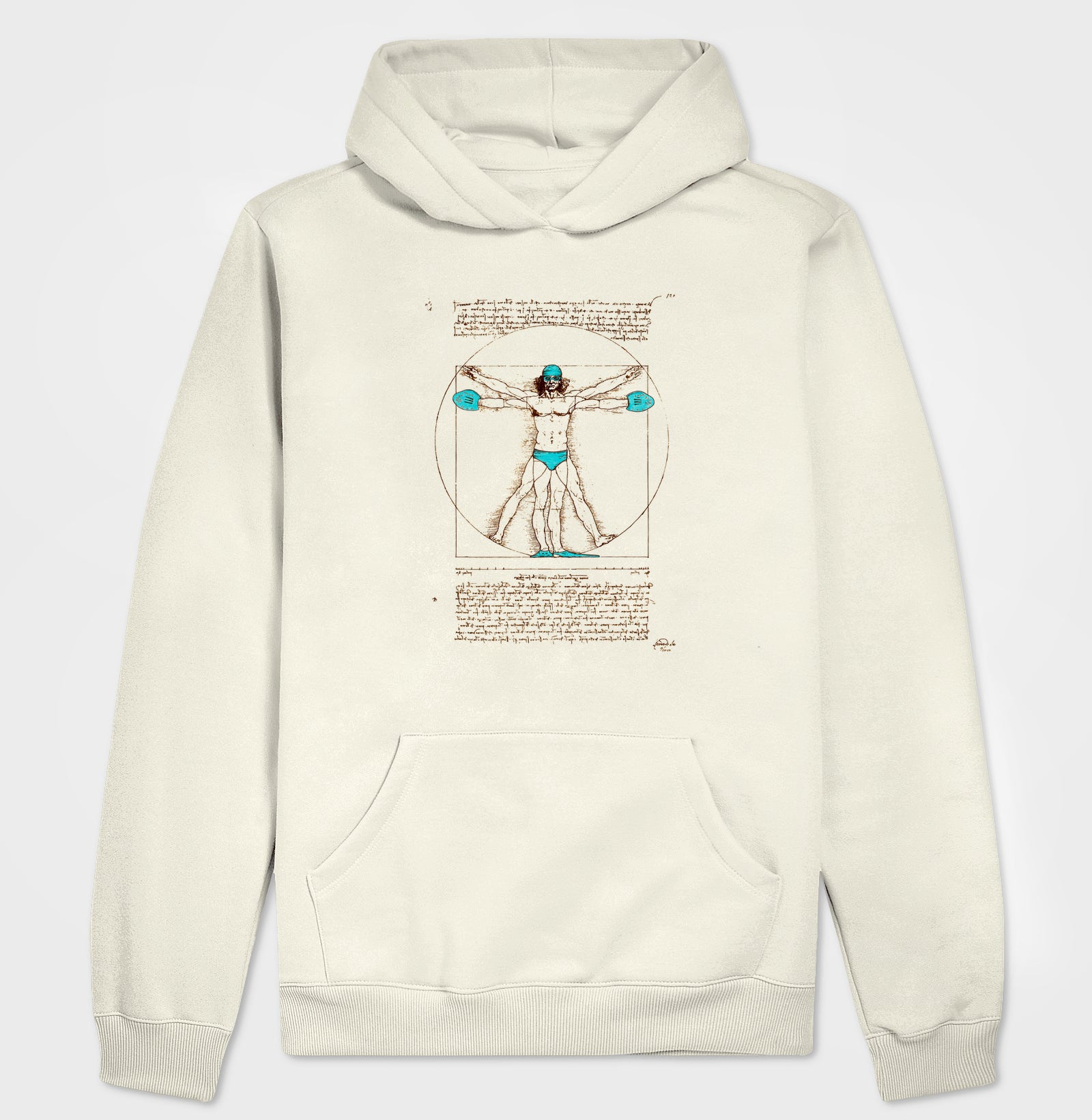 Hoodie Moletom - Nadador Vitruviano