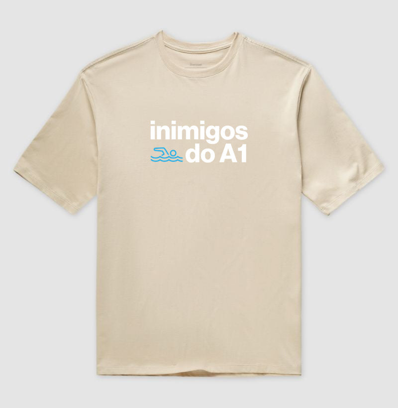 Camiseta Oversized - Inimigos do A1