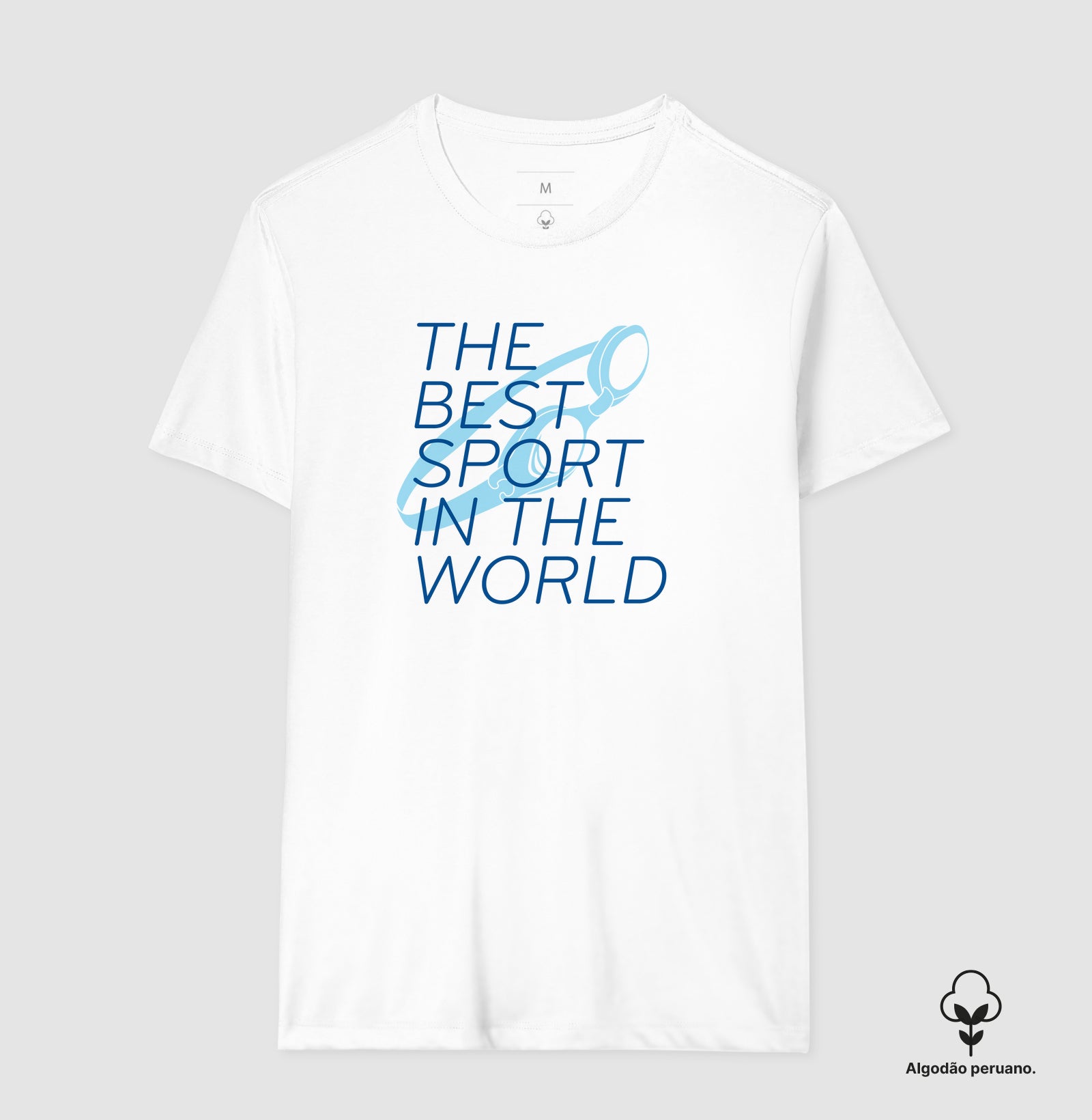 Camiseta Algodão Peruano - The Best Sport In The World
