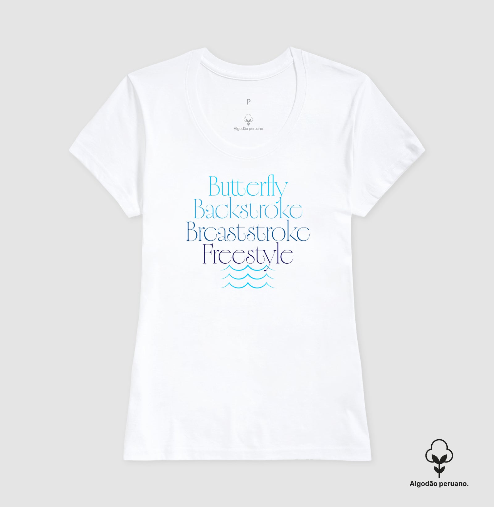 Camiseta Algodão Peruano - Medley