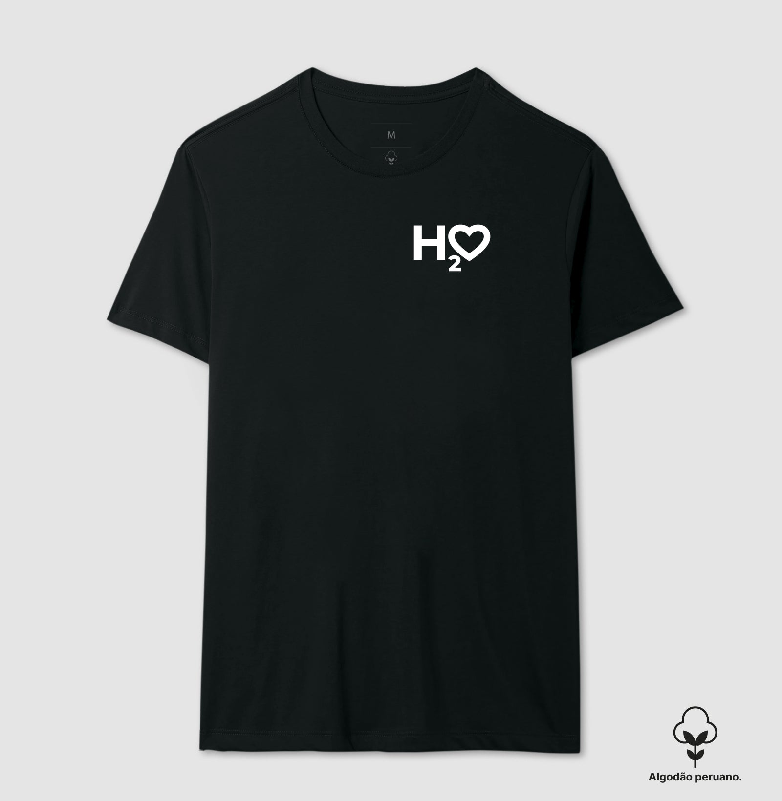 Camiseta Algodão Peruano - H2o