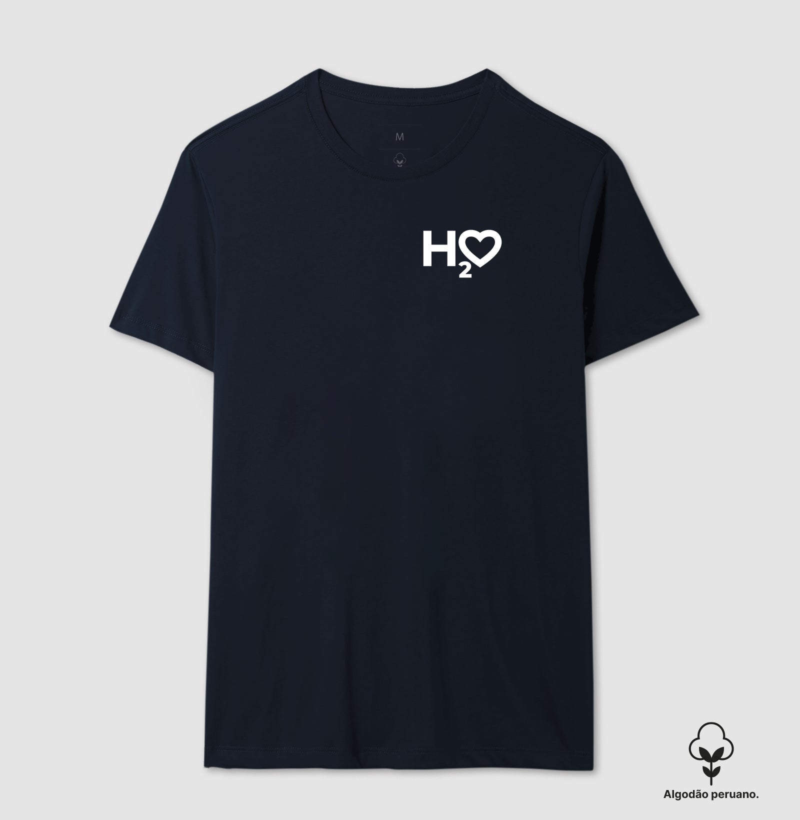 Camiseta Algodão Peruano - H2o