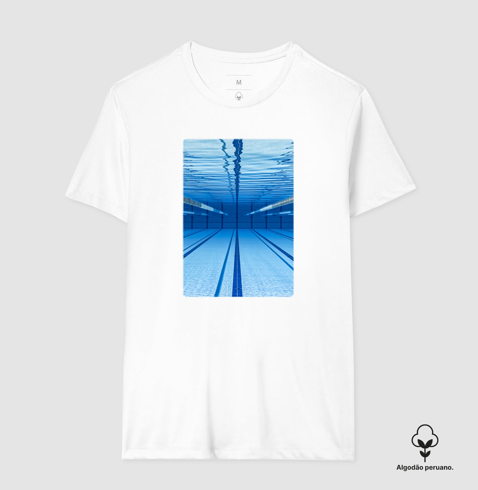 Camiseta Algodão Peruano - Submerso