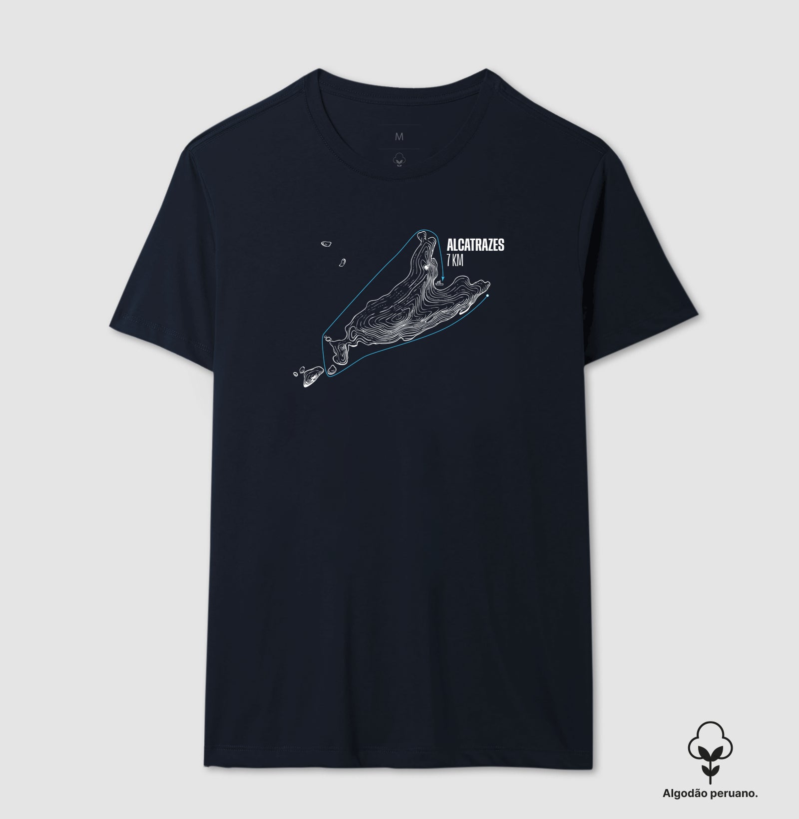 Camiseta Algodão Peruano - Alcatrazes 7k