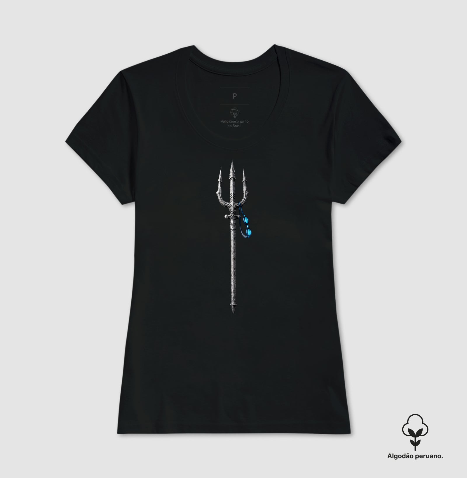 Camiseta Algodão Peruano - Poseidon