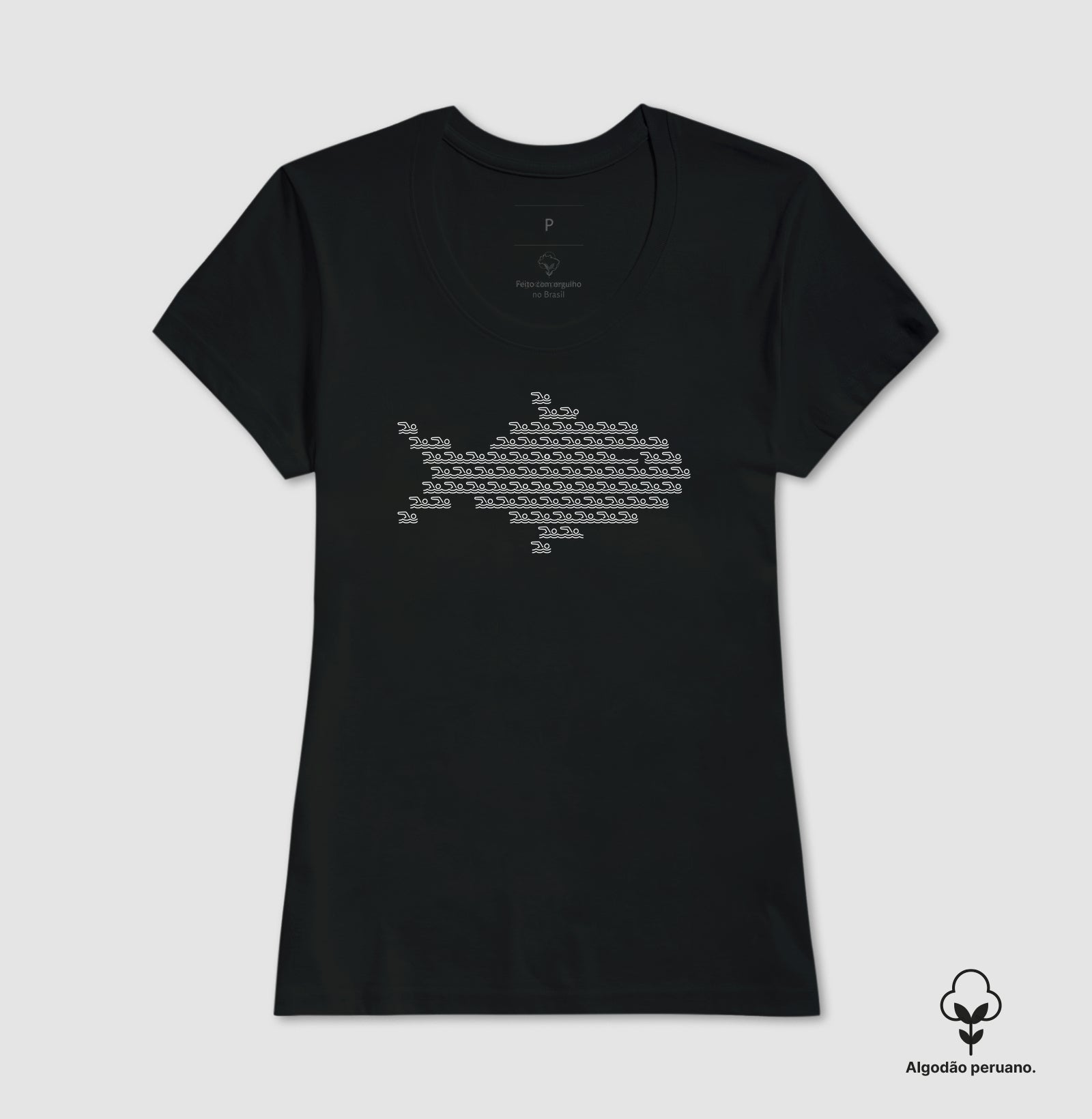 Camiseta Algodão Peruano - Somos Peixes