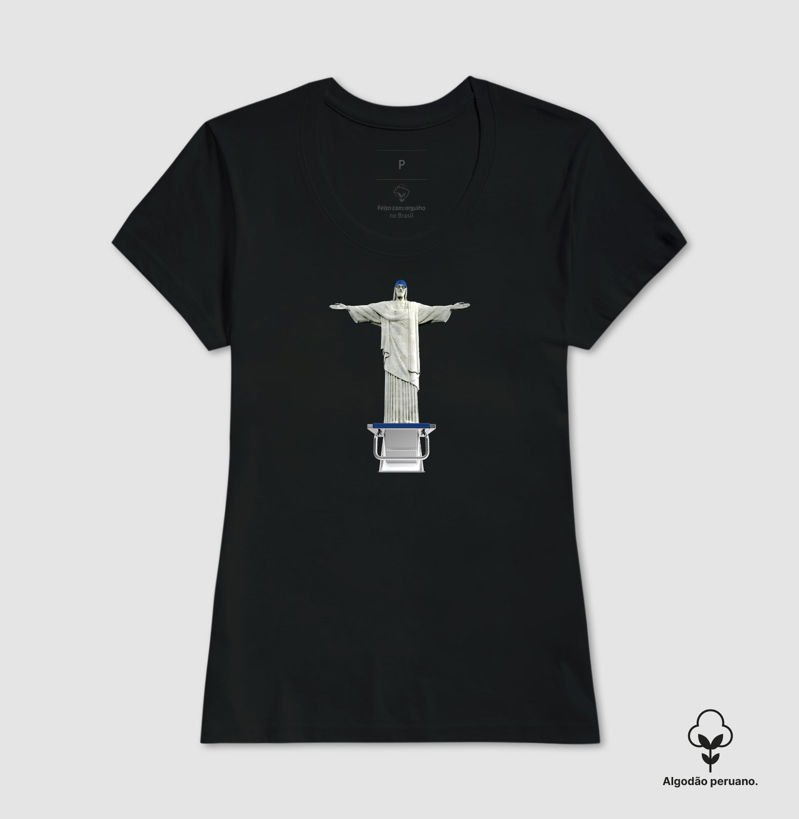 Camiseta Algodão Peruano - Redentor