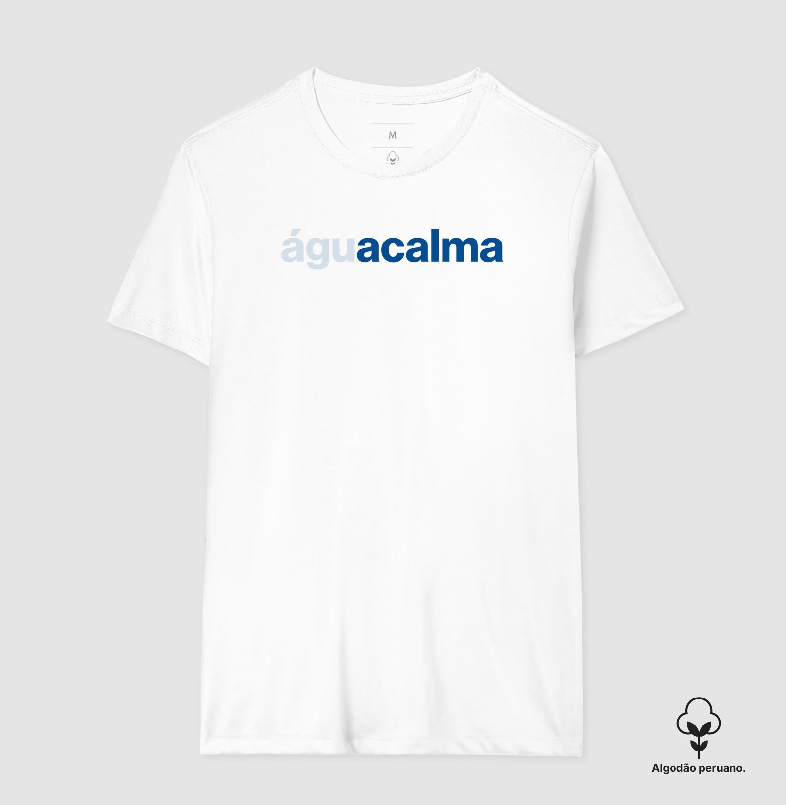 Camiseta Algodão Peruano - Água Acalma