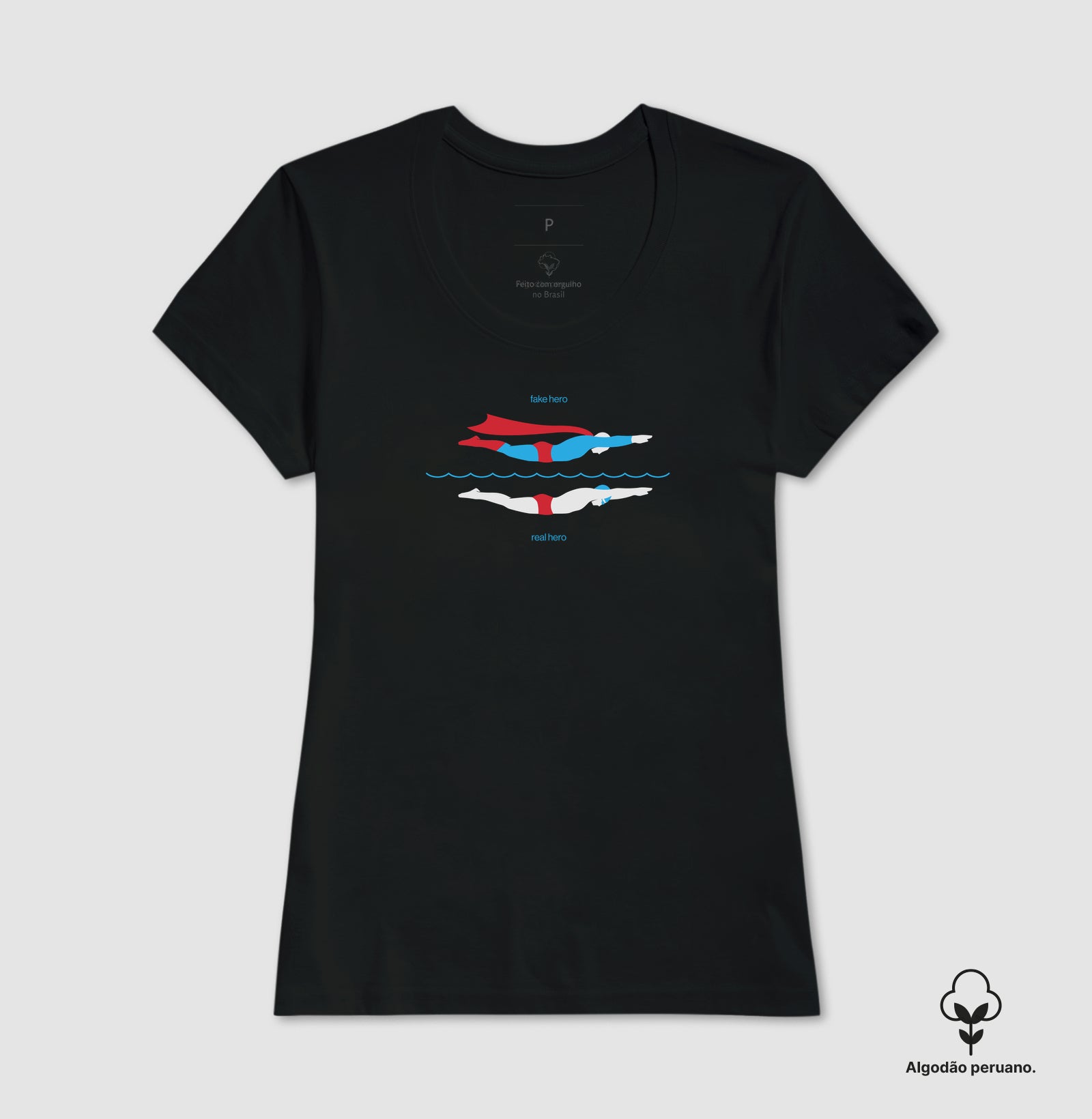 Camiseta Algodão Peruano - Hero