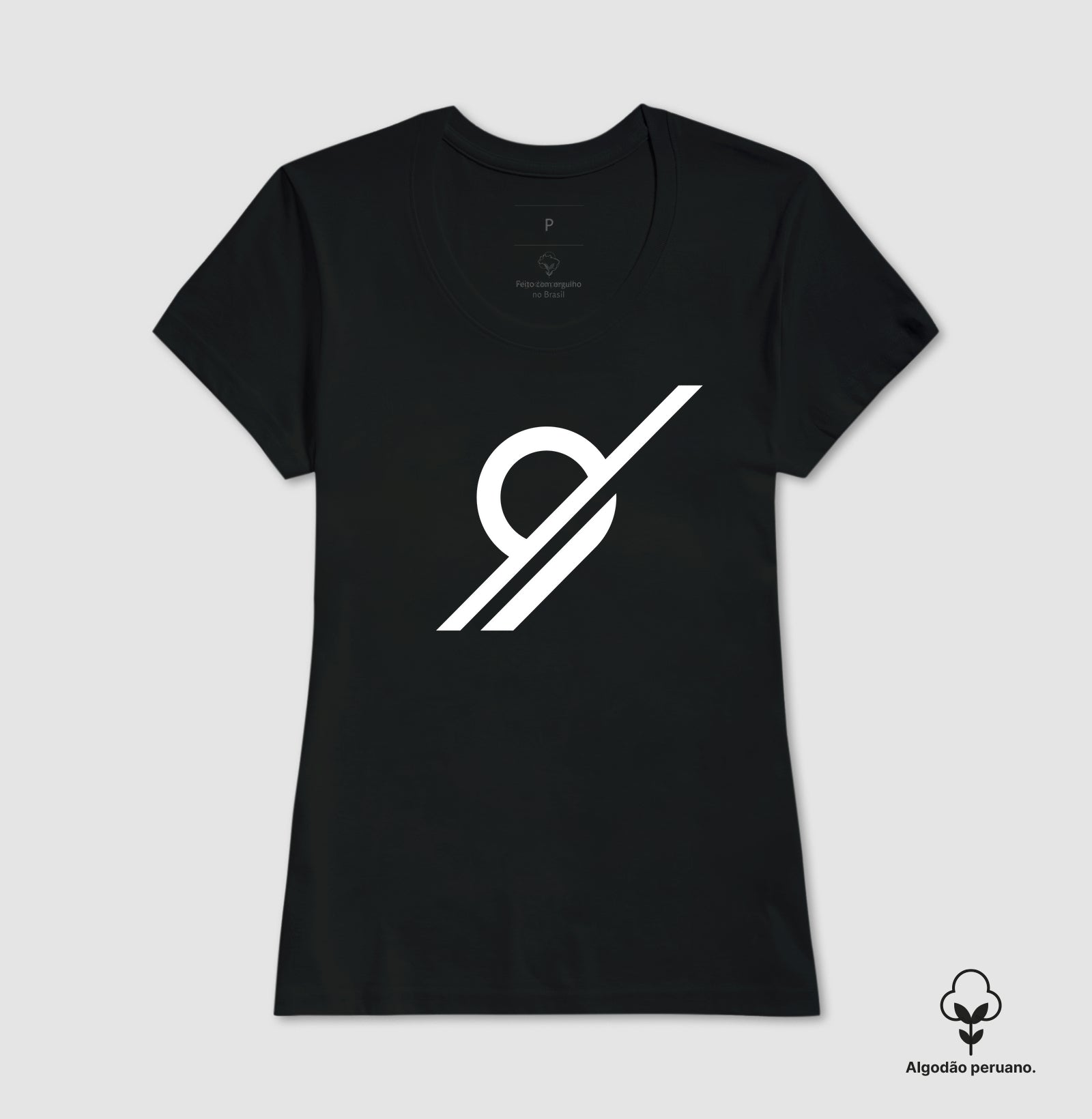 Camiseta Algodão Peruano - Raia Nove