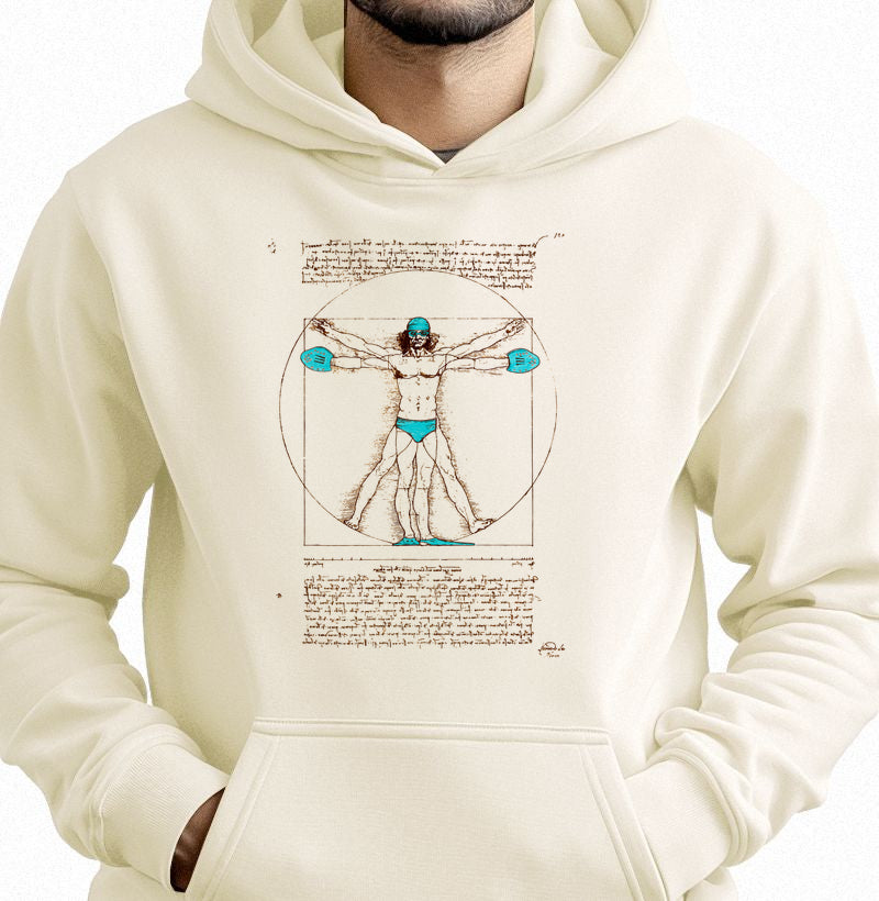 Hoodie Moletom - Nadador Vitruviano
