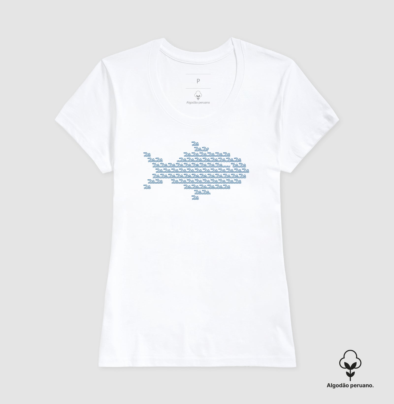 Camiseta Algodão Peruano - Somos Peixes