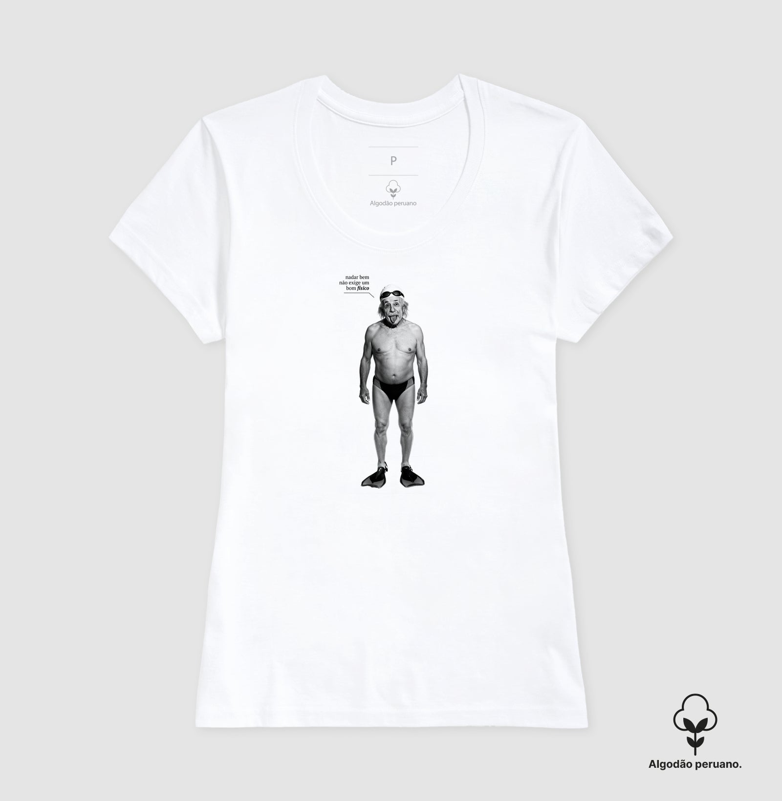 Camiseta Algodão Peruano - O Físico