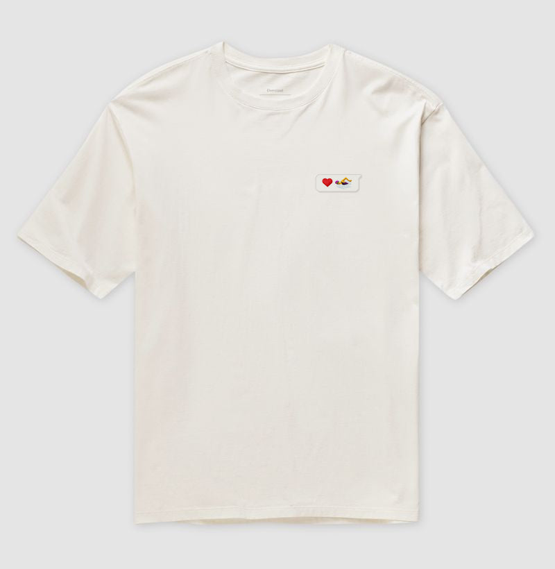 Camiseta Oversized - Love Message
