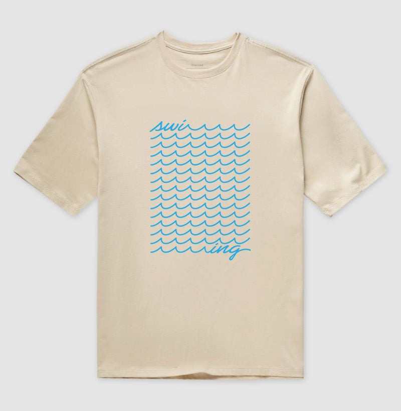 Camiseta Oversized - Swim...ming