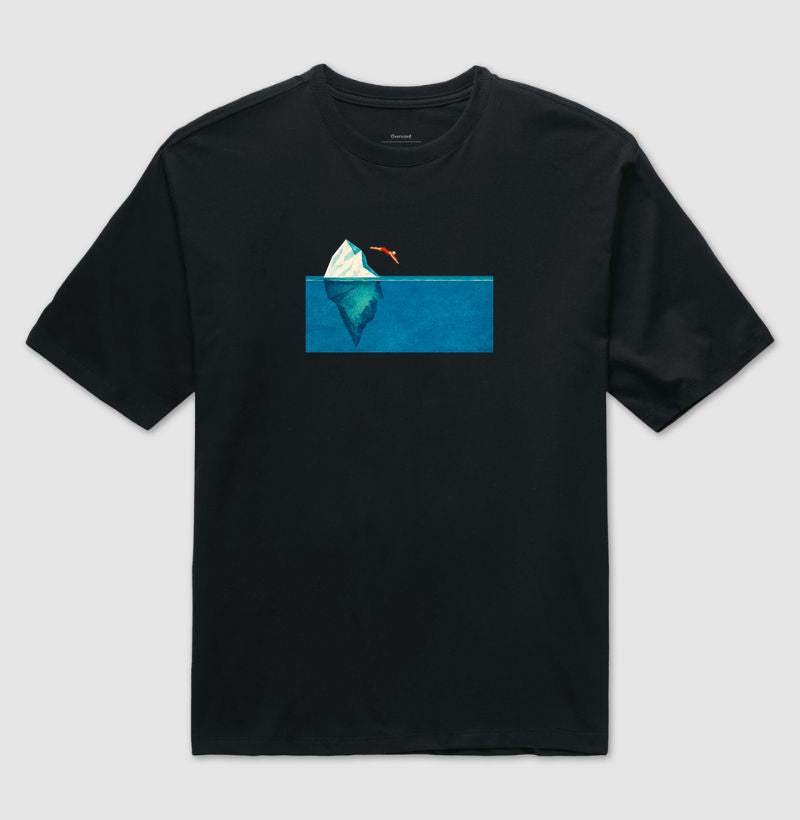 Camiseta Oversized - Iceberg