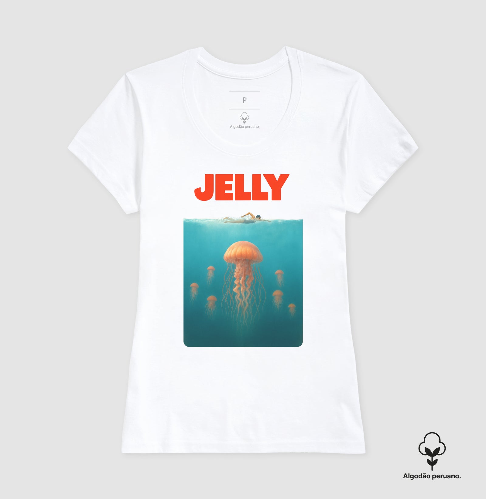 Camiseta Algodão Peruano - Jelly