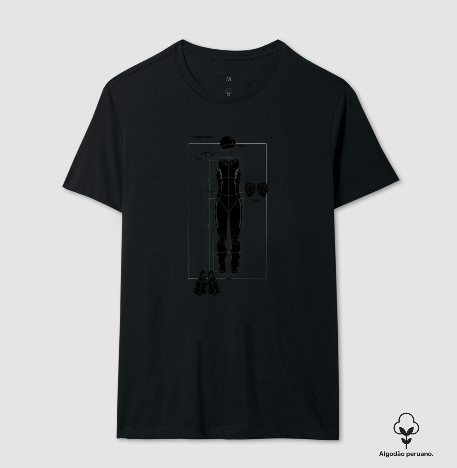 Camiseta Algodão Peruano - Anatomy