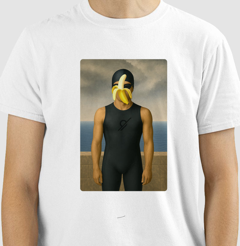 Camiseta - The Son Of Man - Banana