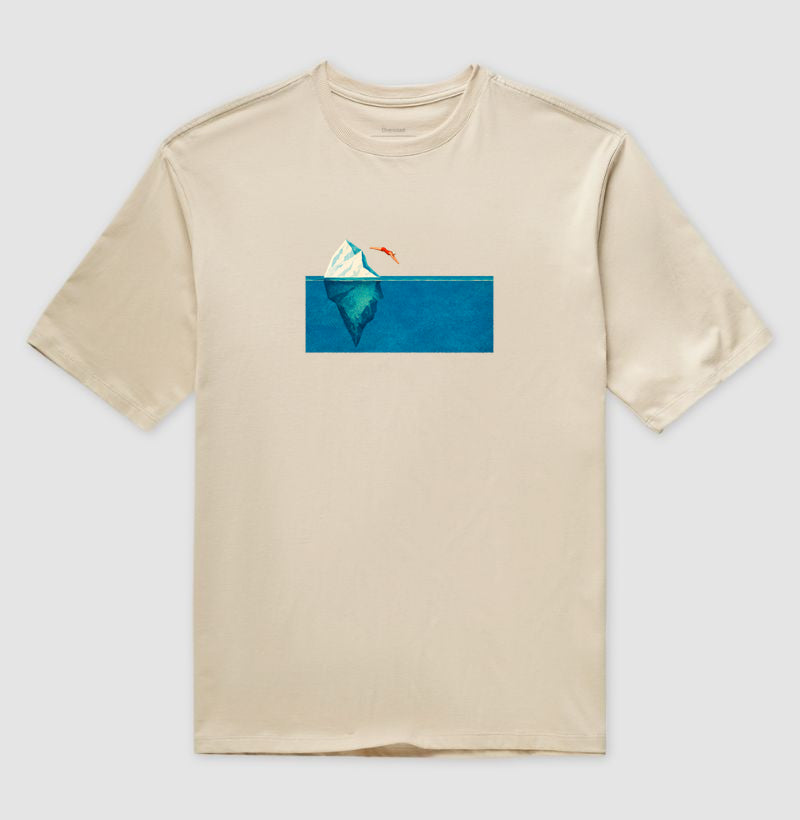 Camiseta Oversized - Iceberg