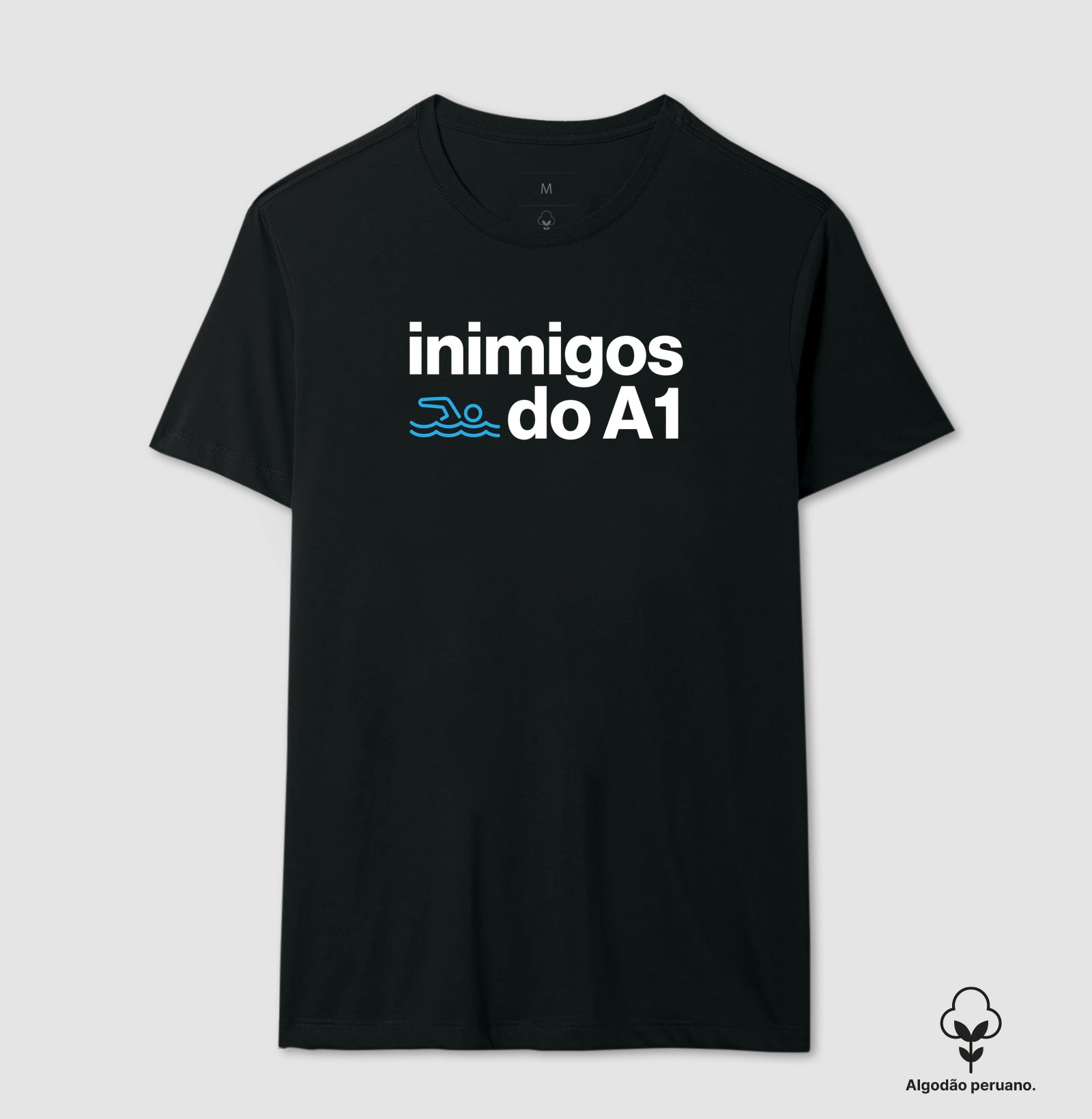 Camiseta Algodão Peruano - Inimigos do A1