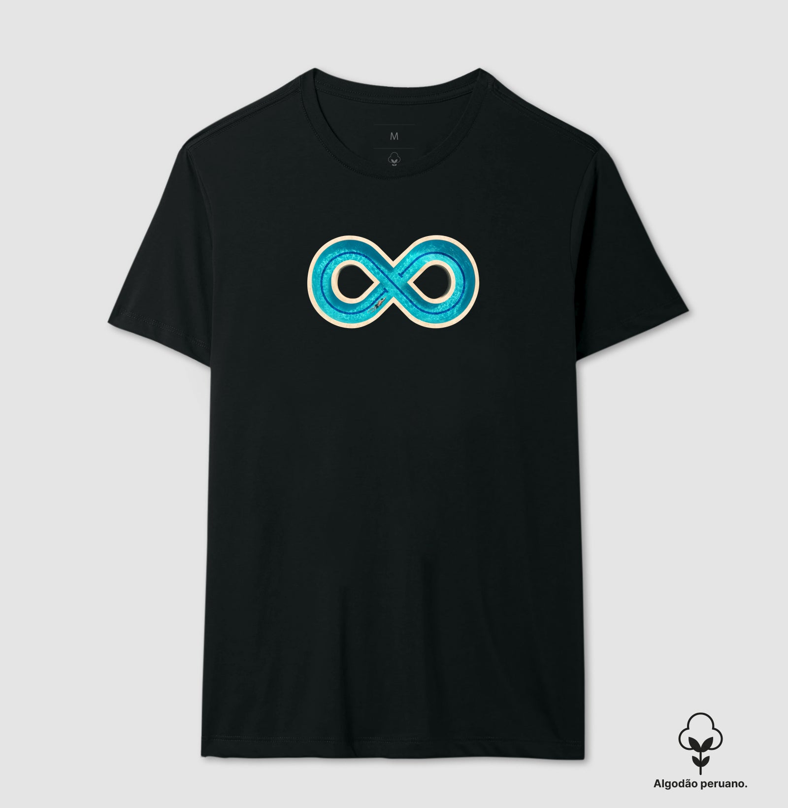 Camiseta Algodão Peruano - Infinito