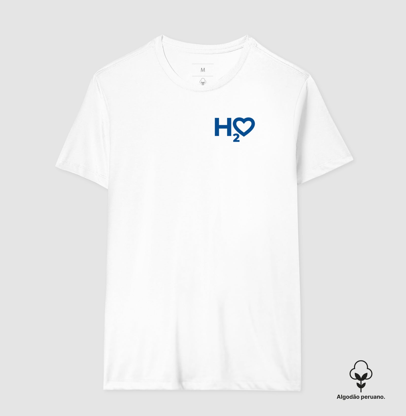 Camiseta Algodão Peruano - H2o